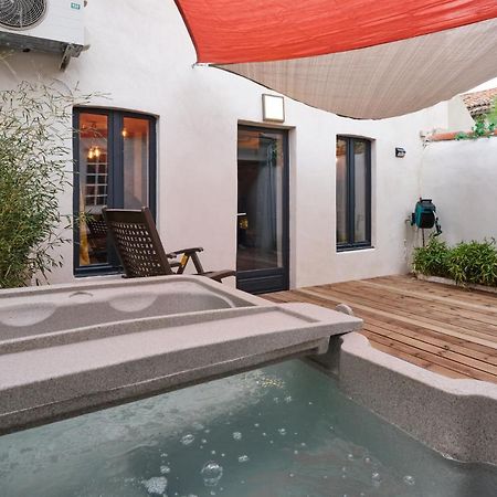 Melina - Jacuzzi - Maison Avec Cour Climatisee Proche Cite Medieval Carcassonne Dış mekan fotoğraf