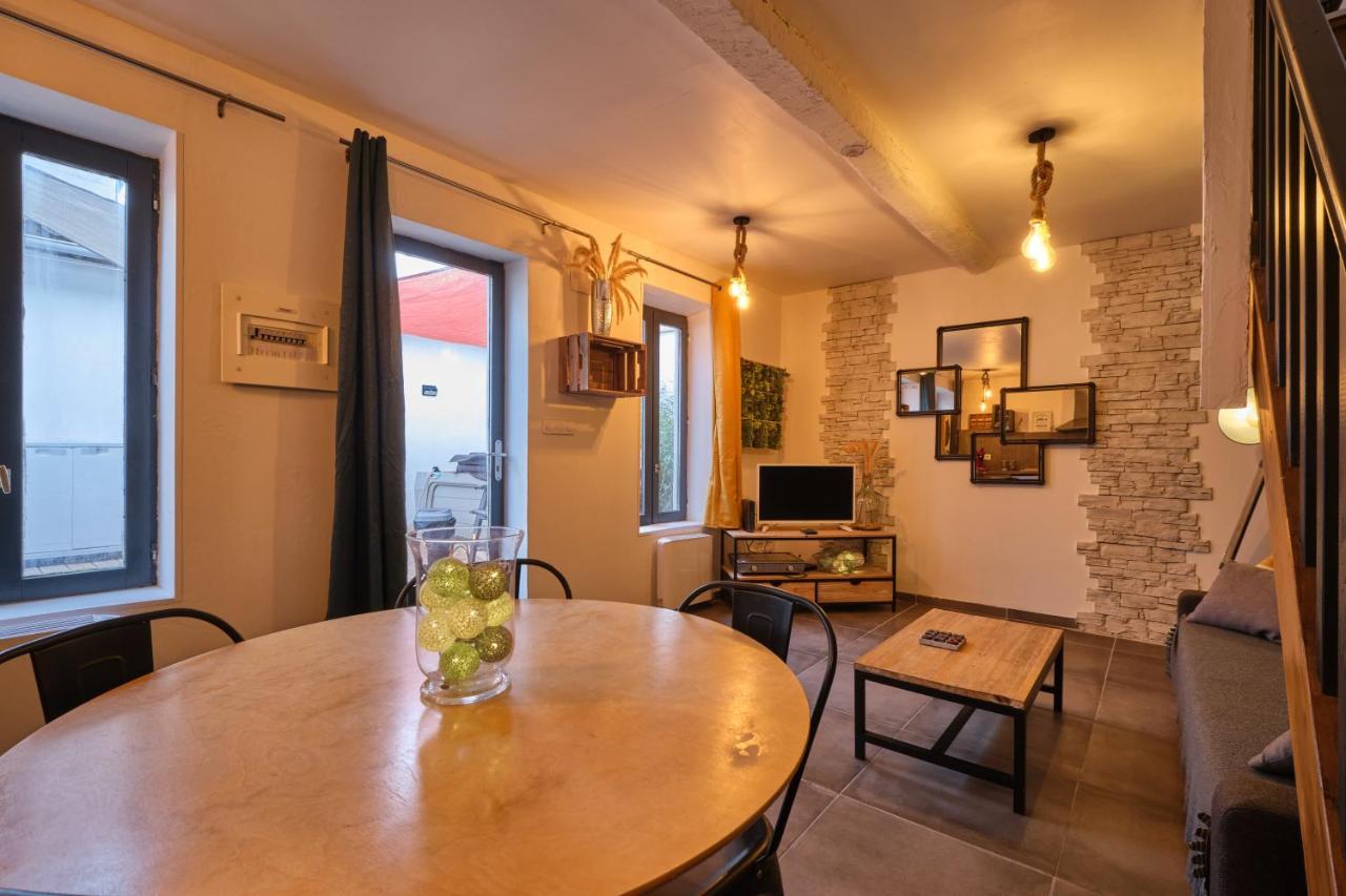 Melina - Jacuzzi - Maison Avec Cour Climatisee Proche Cite Medieval Carcassonne Dış mekan fotoğraf
